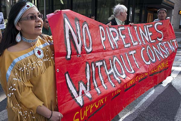 Image result for OIL & Gas terminal Kitimat BC Canada PetroChina Native protest